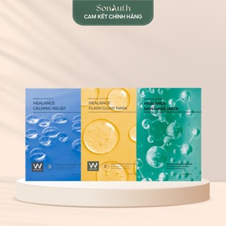   Healance   Hộp  Mặt nạ Wonjin Effect Healance Mask 30g - Hộp 15 miếng  Nhập khẩu chính hãng  