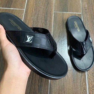 Dép tông Lv Đế Cao Su Cao Cấp - Dép Nam Nữ Thời Trang Hottrend - Dép Xỏ Ngón Nam Nữ Boy Phố M25