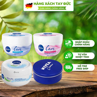 Kem dưỡng ẩm Nivea Creme, Nivea soft, Nivea men, Nivea care bảo vệ và nuôi dưỡng làn da mềm mại, mịn màng[Hàng đức]