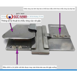 CỬ MAY DÂY KÉO MÁY 1 KIM VÀ 2 KIM ( CÓ VIDEO)