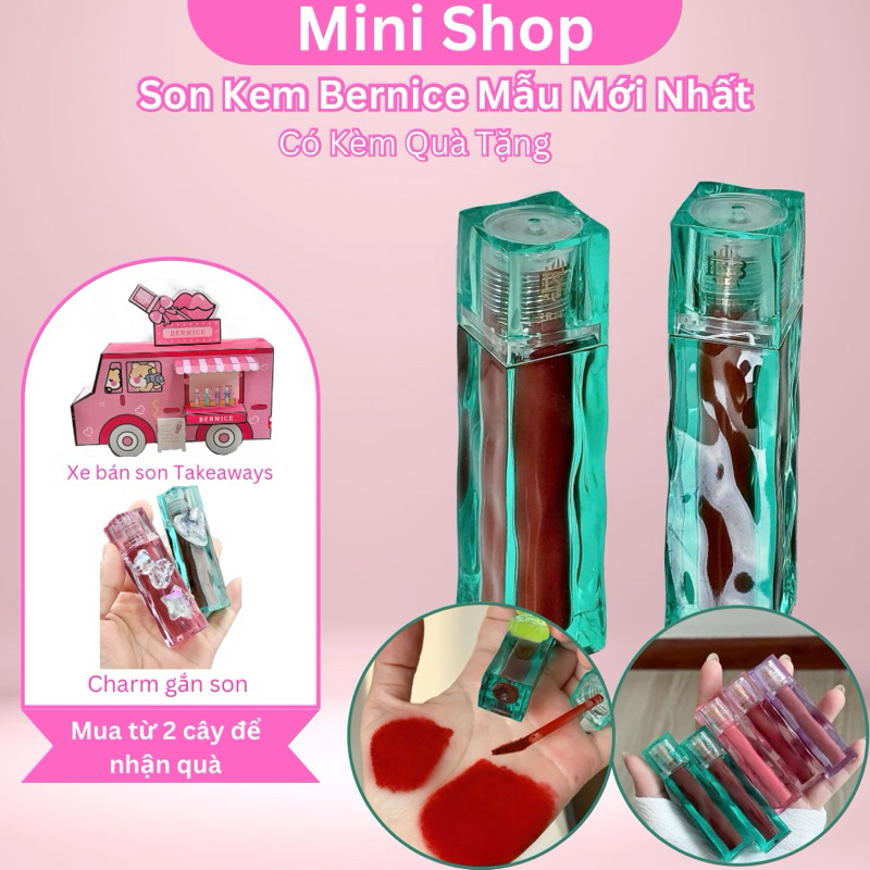 [ HÀNG NEW ] SON KEM BERNICE CHÍNH HÃNG SON THẠCH FULL 27 MÀU SON MỚI NHẤT 2025