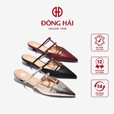 Dép Sapo Nữ Zuciani Gót Cách Điệu Hình Nón - GTP01