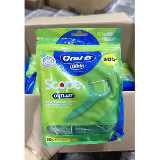 Tăm chỉ nha khoa Oral-B Complete Glide Plus Scope Outlast Flos