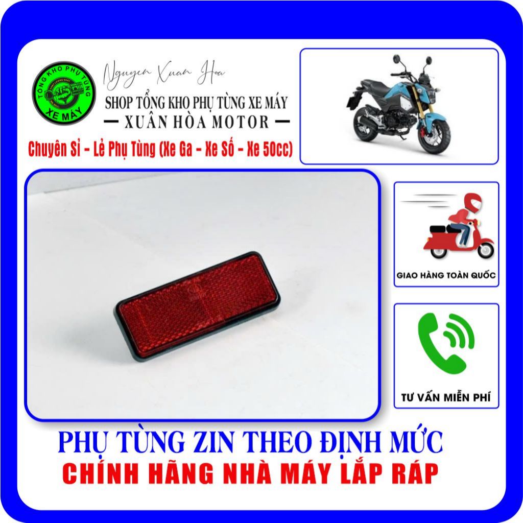 Phản quang sau MSX-SF/ MSX 110 (Nhựa PP cao cấp)