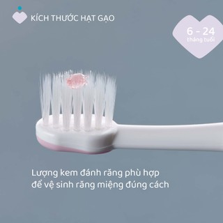 Bàn chải đánh răng Chicco cho bé từ 6m+