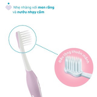 Bàn chải đánh răng Chicco cho bé từ 6m+