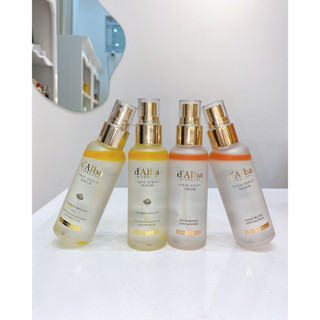 Xịt Khoáng Serum Dưỡng Ẩm Căng Bóng Da D'alba Dòng First Spray Vàng & Vital Spray Hồng 100ml (tách set không hộp)