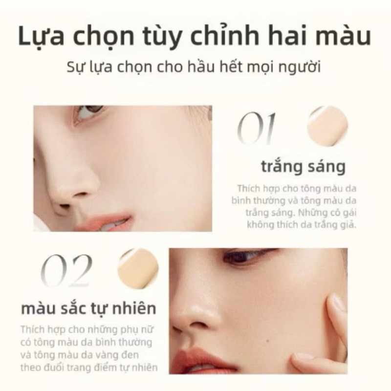 Kem Che Khuyết Điểm STICK FOUNDATION - Kem Nền Thỏi 2 Đầu KAKASHOW Chống Nước, Cấp Ẩm, Che Khuyết Điểm