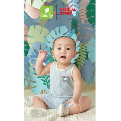 LULLABY - NH398N - Romper BT sát nách bamboo