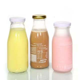 Chai Thủy Tinh Nắp Thiếc Vặn 200ml, 250ml, 300ml, 500ml, 1000ml - Đựng Sữa, Nước Trái Cây, Sinh Tố
