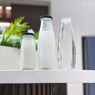 Chai Thủy Tinh Nắp Thiếc Vặn 200ml, 250ml, 300ml, 500ml, 1000ml - Đựng Sữa, Nước Trái Cây, Sinh Tố