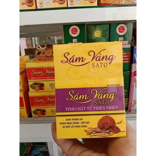 kem sâm vàng sato[mụn, nám, dưỡng trắng].