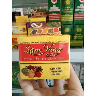 kem sâm vàng sato[mụn, nám, dưỡng trắng].
