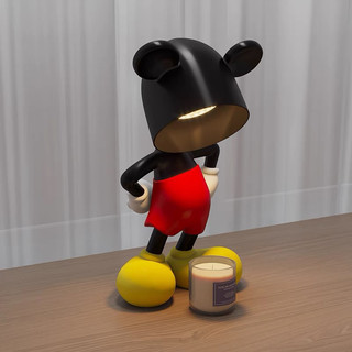 Đèn Đốt Nến - Mickey Đứng | Chỉnh Sáng, Hẹn Giờ, Decor Đáng Yêu