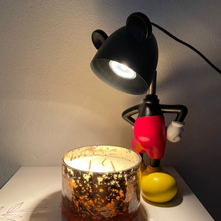 Đèn Đốt Nến - Mickey Đứng | Chỉnh Sáng, Hẹn Giờ, Decor Đáng Yêu