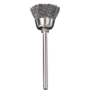 Chổi Đánh Rỉ Sắt Mini Đánh Gỉ Sét Han Rỉ Sợi Đồng Trục 3MM Đánh Bóng Làm Sạch Kim Loại Bị Han Bề Mặt