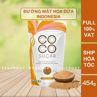 Đường Mật Hoa Dừa Hữu Cơ Organic Coco Sugar 454g