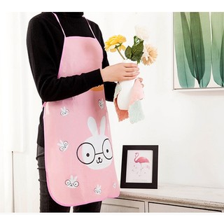 Tạp Dề Chắn Nước Yếm Tạp Dề Chống Thấm Nước Hoạt Hình Phụ Kiện Nấu Ăn Nhà Bếp