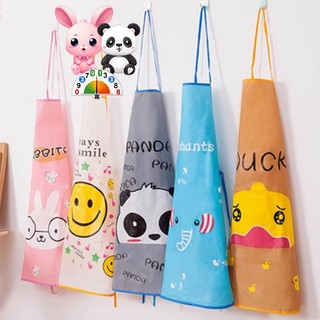 Tạp Dề Chắn Nước Yếm Tạp Dề Chống Thấm Nước Hoạt Hình Phụ Kiện Nấu Ăn Nhà Bếp