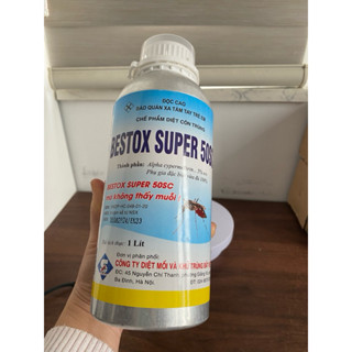 CHẾ PHẨM PHUN MUỖI CHAI NHÔM BESTOX SUPER 50SC chai 1000ml