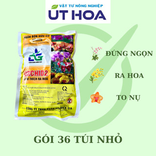 COMBO 5 Túi Nhỏ Phân Bón Hoa Lan ORCHID Hữu Cơ Tan Chậm - Dưỡng cây dưỡng rễ, siêu ra hoa