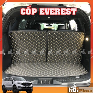 Ford Everest (Đời Từ 2016-> 2024): Thảm Da 6D Lót Cốp Xe Ô Tô–  Mặt Cốp và Lưng Ghế Hàng 3 - Sạch Sẽ, (1 Bộ có 3 Tấm)