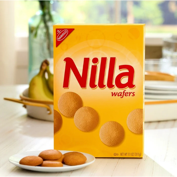 BÁNH QUY MINI XỐP GIÒN VỊ VANI Nilla Wafers Vanilla Wafer Cookies / Baking, KOSHER, 311g (11 oz)