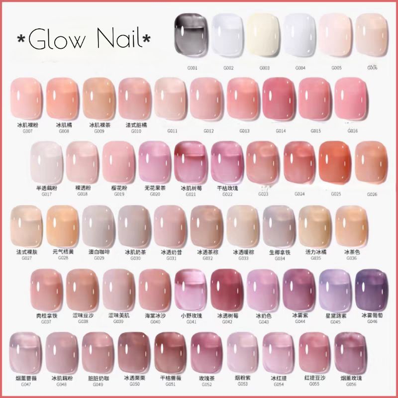 [Angels gel nail] Sơn thạch bảng 106 màu sơn gel full tone màu,sơn thạch đục 106 màu siêu hót
