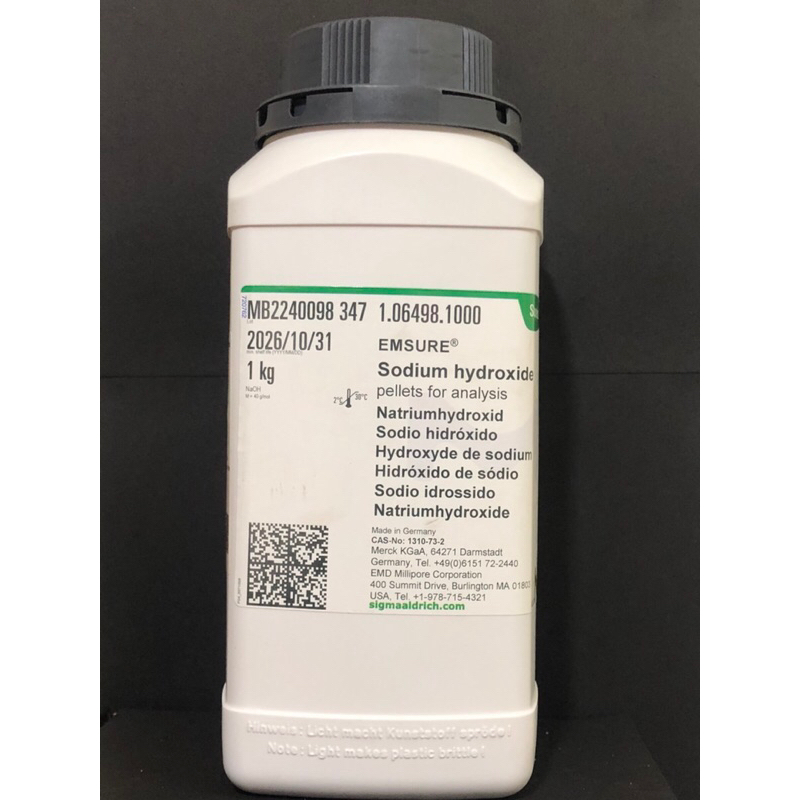 Sodium hydroxide, Merck DGaA (Germany)