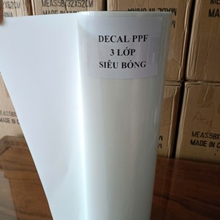 Decal PPF Hàn Quốc 3 Lớp Chống Trầy Xước ,Trong Suốt, Siêu Bóng- Bảo Vệ Toàn Diện Cho Xe Máy, Oto & Thiết Bị