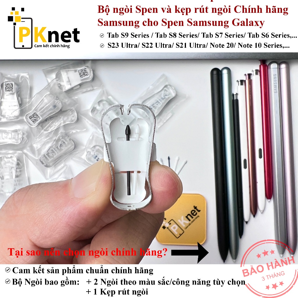 Ngòi bút Spen Note 10/ Note 20/ S21/ S22/ S23/ S24 / Tab S6/ Tab S6 Lite/ Tab S7/ Tab S8/ Tab S9/ Ta