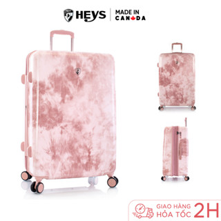 Vali Kéo Du Lịch Heys Tie Dye Rose - Nhựa PC Cao Cấp Chống Bể Vỡ, Size 20/24/28, Khóa TSA Bảo Mật