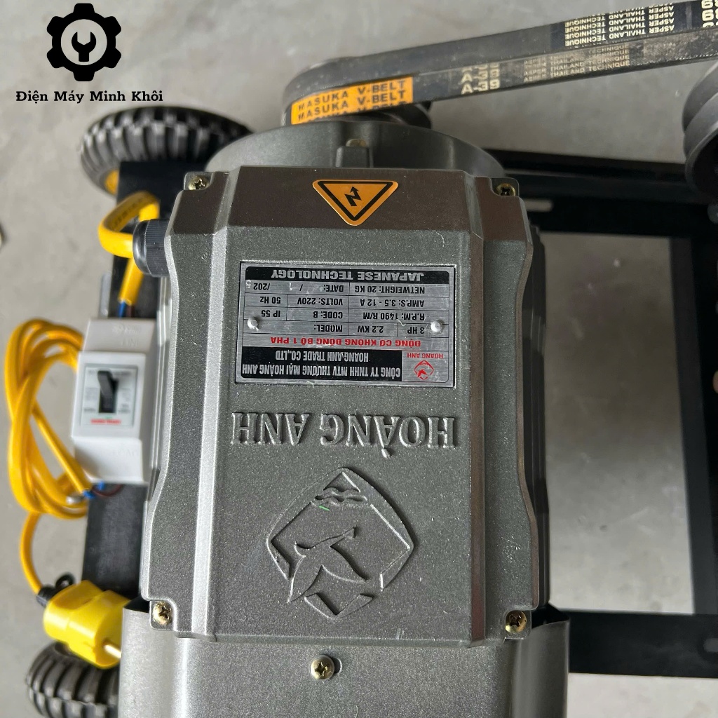 [Dây 20M] Bộ máy rửa xe áp lực ty sứ 2.9HP Osaika môtơ 3, 4HP dây đồng|Máy rửa xe công nghiệp cao áp | BigBuy360 - bigbuy360.vn