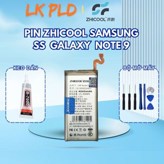 Pin Samsung Note 9 Zhicool, Pin Note 9 4000mAh, Tặng kèm bộ mở mày và keo dán, Bảo hành 3 tháng