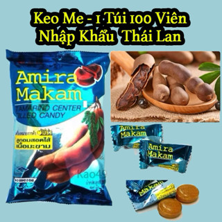 Kẹo Me Amira Makam – Kẹo nhân me chua ngọt thơm ngon - Nhập khẩu Thái Lan - 1 túi 100 viên
