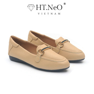 Giày Búp Bê - Giày Moca Nữ Thời Trang HT.NeO Da Thật Êm Mềm GM-28
