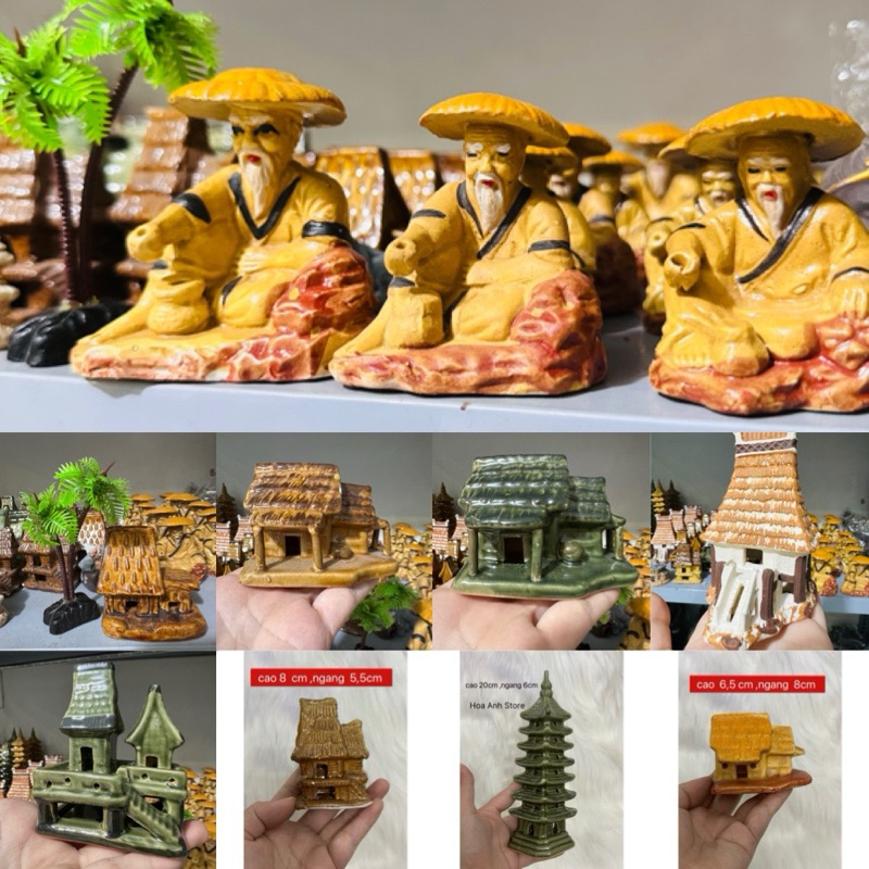 Mô hình Trang Trí Hồ Cá,Bể Cá-Hòn Non Bộ