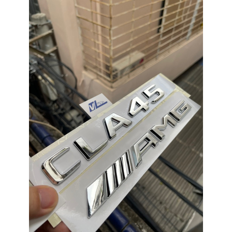 Tem CLA45 amg - Chữ Amg CLA45 - Logo CLa45 amg mercedes
