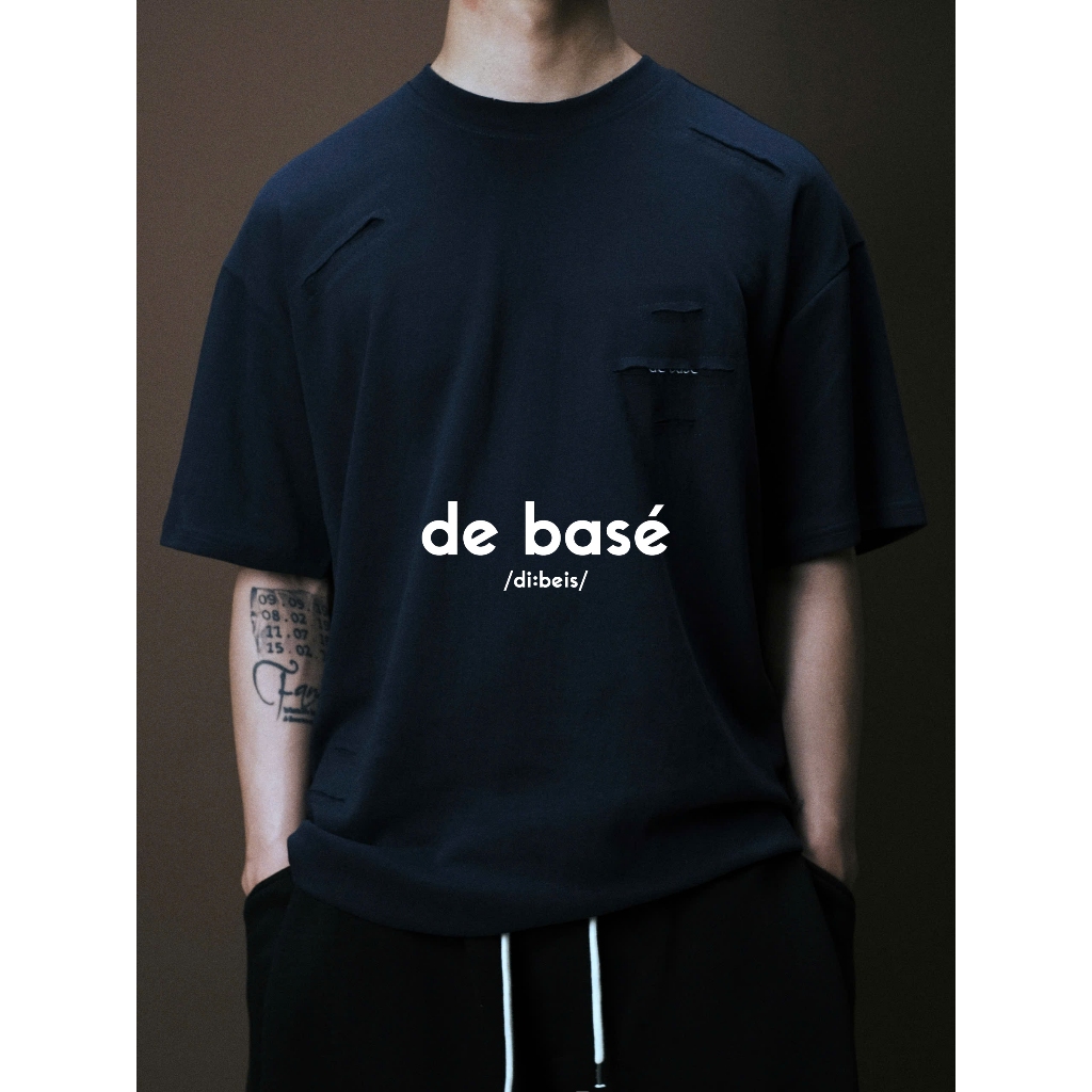 Áo Phông Rách - CRACKED Tee - De Basé