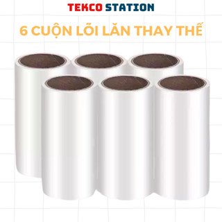 Combo 6 Cuộn Lõi Lăn Bụi Cho Cây Lăn Bụi 10cm, 16cm - 6 Lõi Lăn Dự Phòng Thay Thế - Lõi Lăn Bụi Cây Lăn