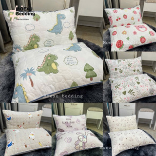 Vỏ Gối Nằm Cotton Đũi Đậu Nành 45x65cm Trần Bông 3 Lớp Đa Dạng Mẫu Mới