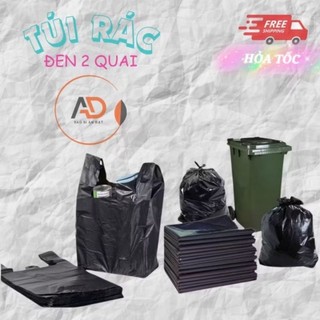 [ Combo 25kg ] Túi  Đen 2 Quai Xách ( đựng hàng , gói hàng)(ship tỉnh tối đa 1bao/1 đơn)