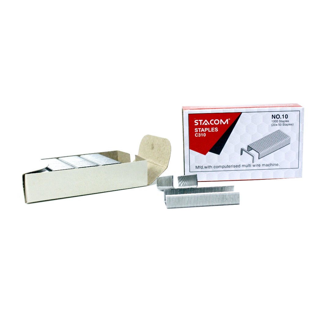 [Xả kho] Combo 3/5/10 hộp kim bấm số 10, dùng cho tất cả các loại máy bấm kim No.10 | STACOM C310