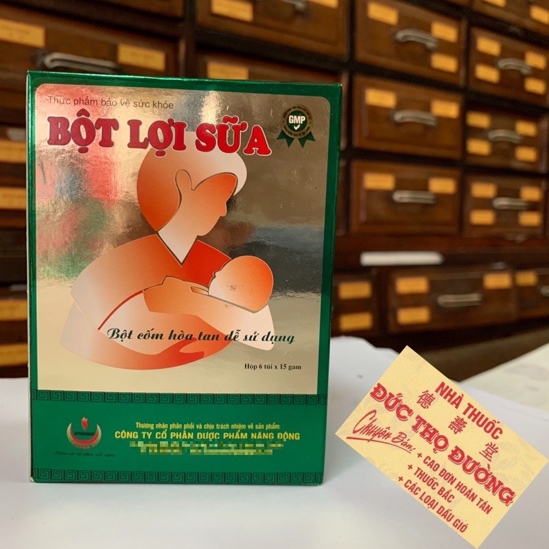Bột Lợi Sữa - chuẩn GMP 2020