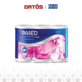  combo 2 dây Giấy vệ sinh PASEO 6 cuộn 3 lớp 15 gsm 