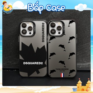 Ốp Lưng iPhone DSQ IMD Cứng Nhám, Siêu Chống Sốc, Bảo Vệ Camera - iP 6/6s/7/8/Plus/X/XS/XR/11/12/13/14/15/Pro/Max