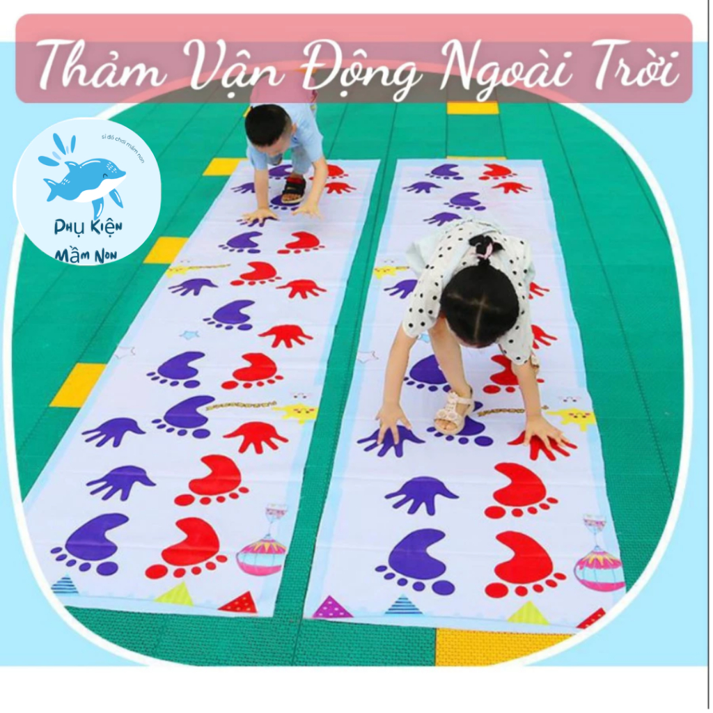 Thảm - Bạt Vận Động Jumping Mat Phát triển kĩ năng Vận động cho Bé