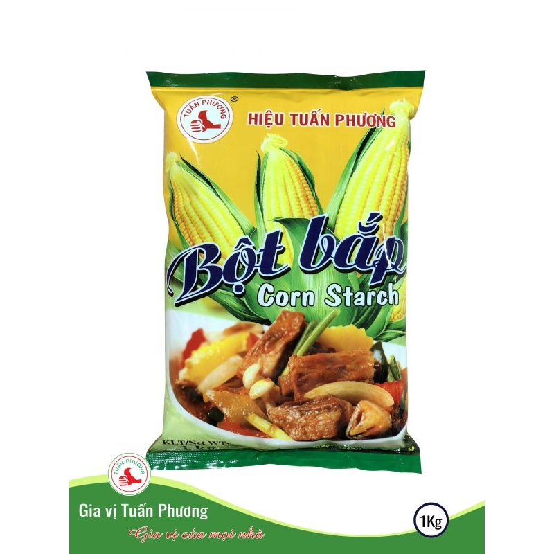 Bột bắp Tuấn Phương 1kg
