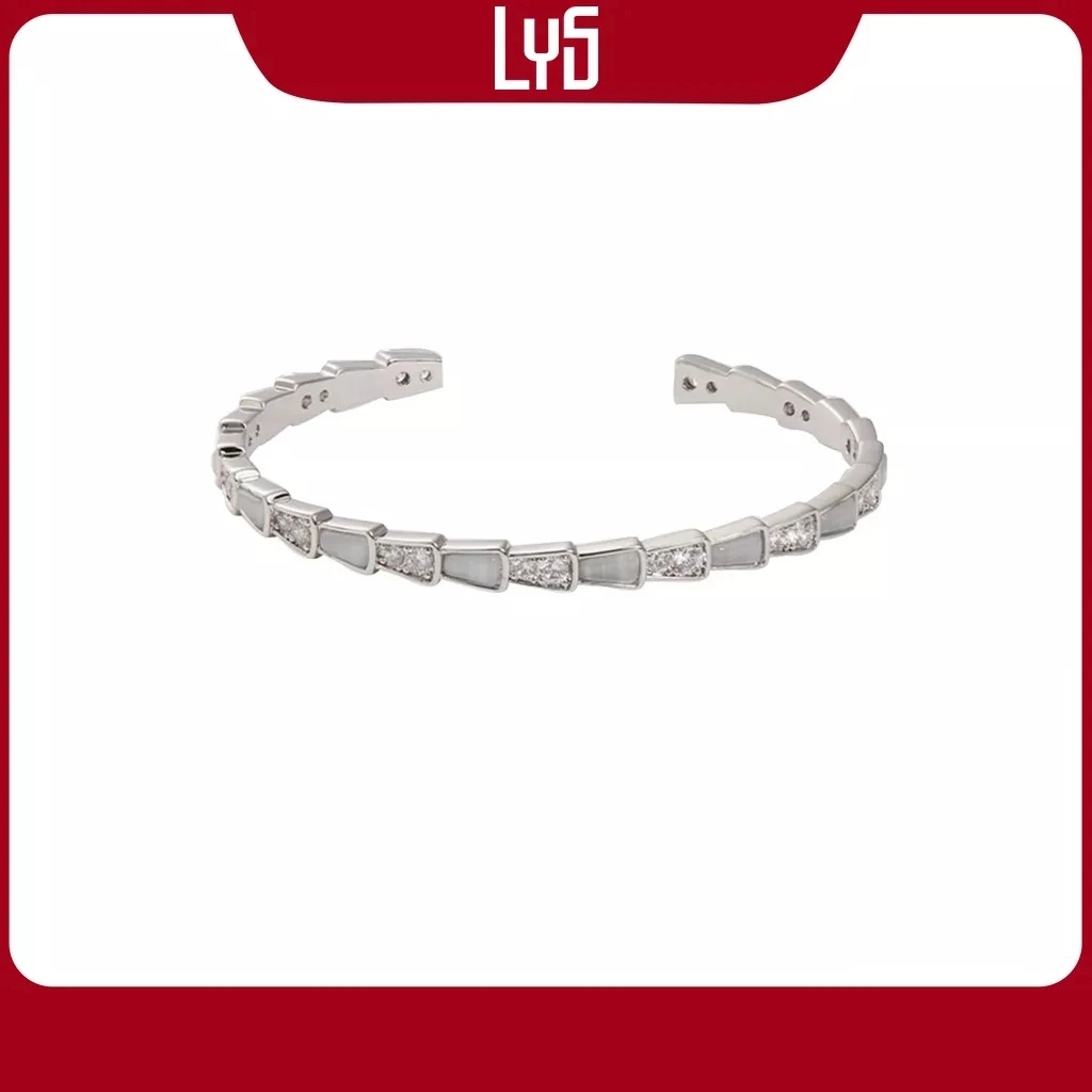 Vòng tay nữ Lys Serpenti Viper Silver 2019 -Vòng tay nữ cao cấp Full box, túi xách