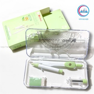 Bộ Compa Eke Thước Kẻ KING 7 Món - Dành cho học sinh